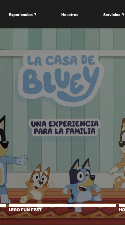 Diseño Web para BeFun Entertainment