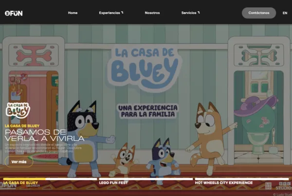 Diseño Web para BeFun Entertainment