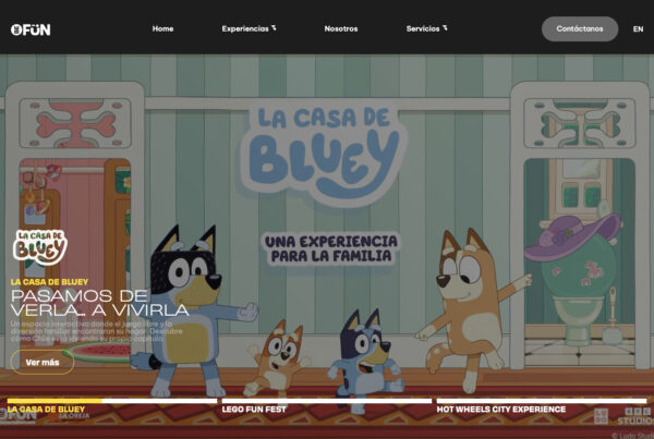 Diseño Web para BeFun Entertainment